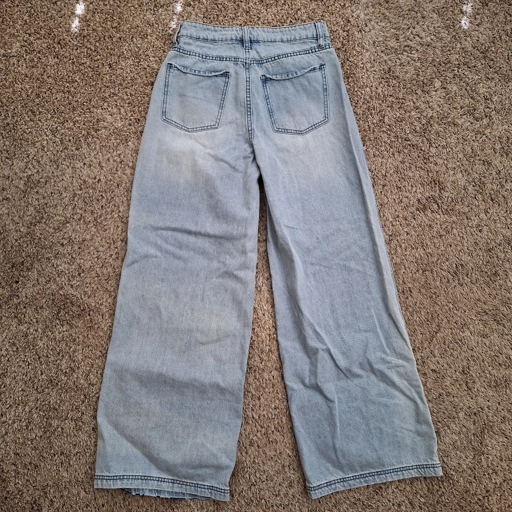 Sold -- Universal Studios Monsters Wide Leg Jeans - Picture 2 of 7